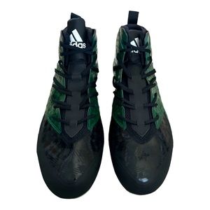 Adidas Mens Green Black Football Cleats